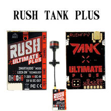 Upgraded RUSH Tank Plus Ultimate VTX 5.8G 800mW 2-8S Smart Audio Video Transmitter AGC MIC Rush Cherry Antenna for FPV Racing 2024 - buy cheap