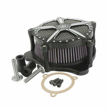 Motorcycle Speed-5 CNC Air Cleaner For Harley Touring Road King 2008-2016 Softail 2016-2017 2024 - buy cheap