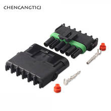 2 Sets 6 Pin Delphi Automotive Electrical Cable Housing Plug Waterproof Plastic Wire Harness Connector 12010975 1201579 2024 - buy cheap