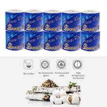 10 Rolls Mixed Wood Pulp Household Toilet Paper 3-Layers Soft Comfortable Napkin roll paper Living Room Bedroom Sanitary Tissue 2024 - buy cheap