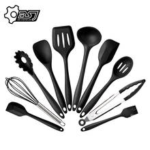 10 Pcs Heat Resistant Silicone Cookware Set Nonstick Cooking Tools Kitchen Baking Tool Kit Utensils Kitchen Accessories 2024 - buy cheap