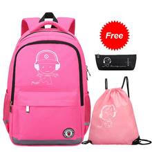 Nova mochila para meninas meninos crianças mochila crianças bookbag à prova dwaterproof água dos desenhos animados elementar do ensino médio estudante sacos de escola 2024 - compre barato