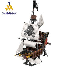 Buildmoc-bloques de construcción de Barco Pirata para niño, juguete de ladrillos para armar Barco Pirata experto, ideal para niños, código 31109 2024 - compra barato