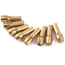 20Pcs 1/6" (4.3mm) Mini Drill Chucks Adapter 1mm-3.2mm Mini Drill Chucks Adapter Micro Collet Brass For Dremel Rotary Tool 2024 - buy cheap