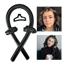 Sleeping Heatless Curling Rod Headband Lazy Curler Set Women Soft Wave Tools No Heat Curls Ribbon Hair Rollers Curling Rod 2024 - buy cheap