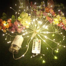 200LED Firework Fairy Lights Hanging String Light  Garden Christmas Tree 2024 - buy cheap