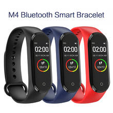 M4 смарт-Браслет фитнес-трекер спортивные часы браслет 4 пульсометр Монитор артериального давления здоровье браслет для XiaoMi IOS Телефон 2024 - купить недорого