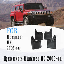 car Mud-flaps for Hummer H3 mudguard splash guard H3 mudguards car accessories auto styling 4 pcs 2005-on 2024 - buy cheap