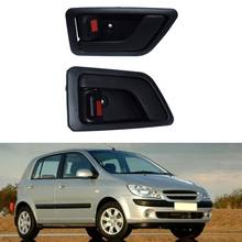 Maçaneta interna para porta automotiva, esquerda + direita, acessórios para hyundai getz 2013-2018, 82610-1c 000, 82620-1c 000 2024 - compre barato