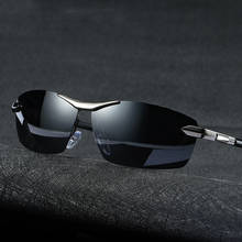 Brand Design Fashion Sunglasses Men Polarized Pilot Chameleon Photochromism Anti Glare Glasses Day Night Driving Male Sunglasses 2024 - buy cheap
