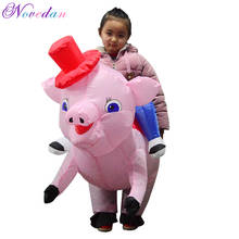 Baby Toys Inflatable Costume For Pink Pig Funny Perform Clothing Jumpsuit For Thanksgiving Holiday Paty Inflatable Costume 2024 - buy cheap