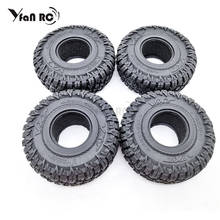 4PCS 118MM 1.9" Rubber Rocks Tyres / Tires for 1:10 RC Rock Crawler Axial SCX10 90047 D90 D110 TF2 TRX-4 2024 - buy cheap