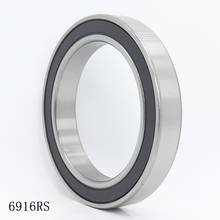 6916 2RS ABEC-1 2PCS 80x110x16 MM Metric Thin Section Bearings 61916RS 6916RS 2024 - buy cheap