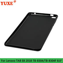 Tablet Case For Lenovo Tab E8 8.0" TB-8304F1 TB-8304F TB-8304 8.0 inch Funda Back TPU Silicone Anti-Drop Cover 2024 - buy cheap