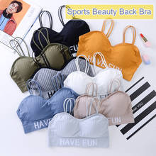 New Cotton Sports Bras Women Push Up  Sports Bra Jogging Gym Women Sports Bra Girl Underwear Fitness Running Yoga Sport Tops 2024 - buy cheap