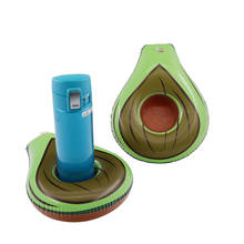 Avocado Inflatable Cup Drink Stand Holder Water Swimming Float Bathing Pool Toy Party Decoration Bar Beverage Coasters 2024 - buy cheap