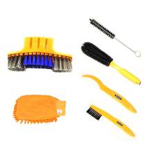 Bike Cleaning Motorcycle Chain Cleaner Bicycle Tool Kits Tire Brushes Road MTB Bike Cleaning Gloves Chain Tool Cleaners Sets 2024 - buy cheap