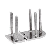 Tornillo de bisagra marina de fundición de precisión, accesorios de acero inoxidable 316, 76mm x 40mm, para barco y Yate 2024 - compra barato