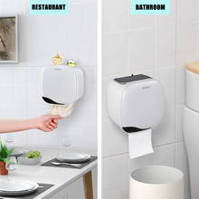 Toilet Paper Holder Bath Toilet Plastic Tissue Box Waterproof Wall Mounted Paper Towel Storage Box Bathroom Tissue Dispenser 2024 - buy cheap
