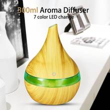 300ml Mini Air Humidifier Essential Oil Diffuser  LED Lights Electric Aromatherapy USB Humidifier Car Aroma Diffuser 2024 - buy cheap