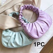 Women Handle Bag Baguette Handbag for Ladies Small Shoulder Bags Fashion Design Leather Armpit Bag Top 2024 - buy cheap