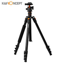 K&F CONCEPT Camera Tripod Stand with Panoramic 360° Swivel Ball Head Quick Release Plate for DSLR Mirrorless Camera Tripod 2024 - buy cheap