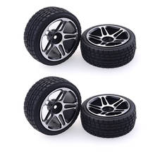 4Pcs 1/10 1/12 1/14 off Road Tires Alloy Aluminum Rims for Redcat HSP HPI Hobbyking Traxxas VRX Wltoys 144001 A959 RC Car 2024 - buy cheap