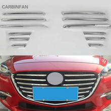 Front Grille Trim Car exterior decorative accessories  Racing Grills For Mazda 3 Axela 2017 Car Chromium Styling Trim      P250 2024 - buy cheap