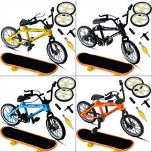 Mini Alloy Finger Bicycle Sport Bike Fingerboard DIY Creative Game Skateboard  2024 - buy cheap