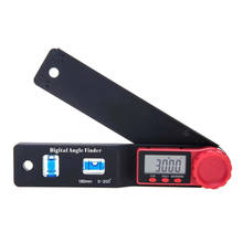 18cm 0-200° Display Digital Angle Finder Bubble Spirit Level Angle Ruler Gauge Inclinometer Goniometer Protractor Measuring Tool 2024 - buy cheap