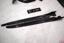 Z-ART carbon fiber side skirts for BMW G05 X5 carbon fiber side lip for BMW X5 2019 carbon fiber side spoiler 2024 - buy cheap
