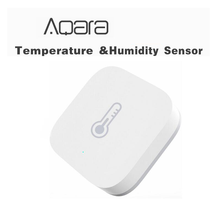 Aqara-Sensor inteligente de temperatura y humedad, Control remoto inalámbrico de presión de aire, conexión Wifi ZigBee, dispositivo doméstico 2024 - compra barato