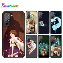Princess Mononoke For Samsung Galaxy S21 S10 S10E S19 S8 S7 S6 Note 20 10 9 8 Plus Pro Edge Ultra Soft Phone Case 2024 - buy cheap