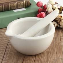 60/100mm Mortar Pestle Spice Crusher Ceramics Bowl Tough Foods Pepper Gingers Kitchen Tool Herbs Spices Teas Garlic Grinder 2024 - buy cheap