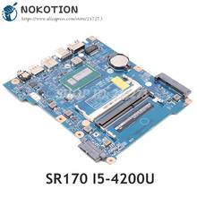 NOKOTION For Acer aspire ES1-571 Laptop motherboard SR170 I5-4200U CPU DDR3L NBGCE11003 NB.GCE11.003 448.09003.0011 2024 - compre barato