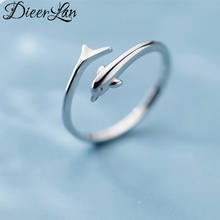 Vintage New Fish Rings For Women Jewelry Beautiful Finger Open Rings For Party Birthday Gift 2021 2024 - buy cheap