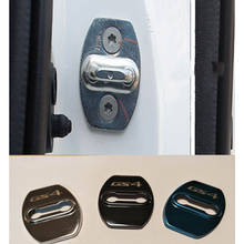 Cubierta protectora para cerradura de puerta Trumpchi GS4, tapas de cerradura de puerta de acero inoxidable, piezas interiores, pegatina de estilo de coche, 4 Uds. 2024 - compra barato