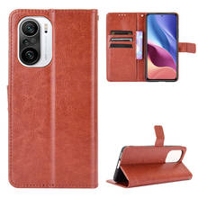 Full Protection Kickstand Leather Wallet Case for Xiaomi Redmi Note 9T 5G 10 4G 9C Poco F3 X3 NFC Pro M3 Mi 11 10T Lite Cover 2024 - buy cheap