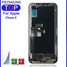 Lcds For iPhone X NEW 1:1 Perfectly Super 100% LCD Display Touch Screen Digitizer Assembly Replacement 5.8" 2024 - buy cheap