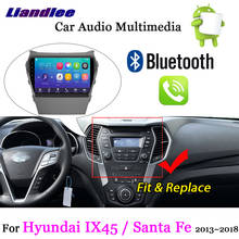 Sistema multimídia automotivo, com android 2013, wi-fi, gps, tela de toque hd, para hyundai ix45/santa fe 2018 a 7.1 2024 - compre barato
