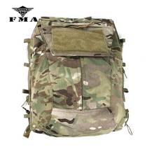 FMA TMC Military 2.0 plate pouch bag Tactical Vest Zipper pouch Multicam Imported fabric tactical vest accessories Free Shipping 2024 - buy cheap