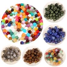 50pcs/lot 8mm Round Acrylic Beads Loose Beads For Jewelry Making Findings Necklace Bracelet Earrings Findings 2024 - buy cheap
