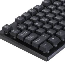 Teclado silencioso español/inglés, teclado de oficina impermeable para ordenador Windows, envío directo 2024 - compra barato