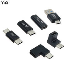 Адаптер USB 3,1 Type C «мама» на USB 3,0 «папа», 1 шт., USB-C «папа»-«мама», коннектор для зарядки и передачи данных 2024 - купить недорого