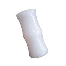 Chinese Hand-carved Natural white jade Pen container 2024 - buy cheap