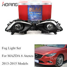 Luz dianteira de neblina, esperamos que 1 conjunto para mazda 6 atenza 2013 2014 2015, conjunto de luzes de halogênio h11 12v 55w 2024 - compre barato