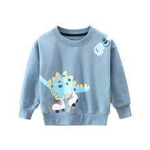 Fashion spring autumn Boys Girls boys Warm Sweater Baby Dinosaur Coat Kids Cartoon Dinosaur Outerwear Clothing 2024 - buy cheap