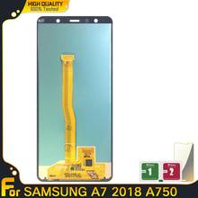 Super AMOLED LCD Display For Samsung Galaxy A7 2018 SM-A750F A750F A750 LCD Touch screen Digitizer Assembly 2024 - buy cheap