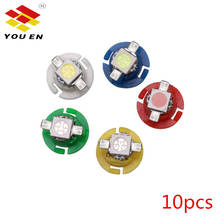 YOUEN-bombillas LED para coche, luz indicadora lateral de 12V, B8.4, T5, B8.4D, 5050, 1SMD, 10 Uds. 2024 - compra barato