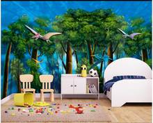 Papel de parede com foto personalizada 3d, papel de parede para decoração das paredes das crianças, lar dos sonhos e flores 3 d em rolos 2024 - compre barato
